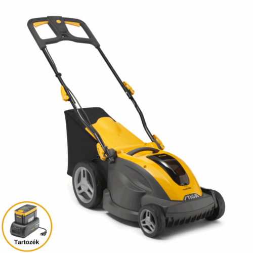 STIGA akkumulátoros fűnyíró COMBI 340E Kit (akkumulátorral és töltővel) (nem önjáró)