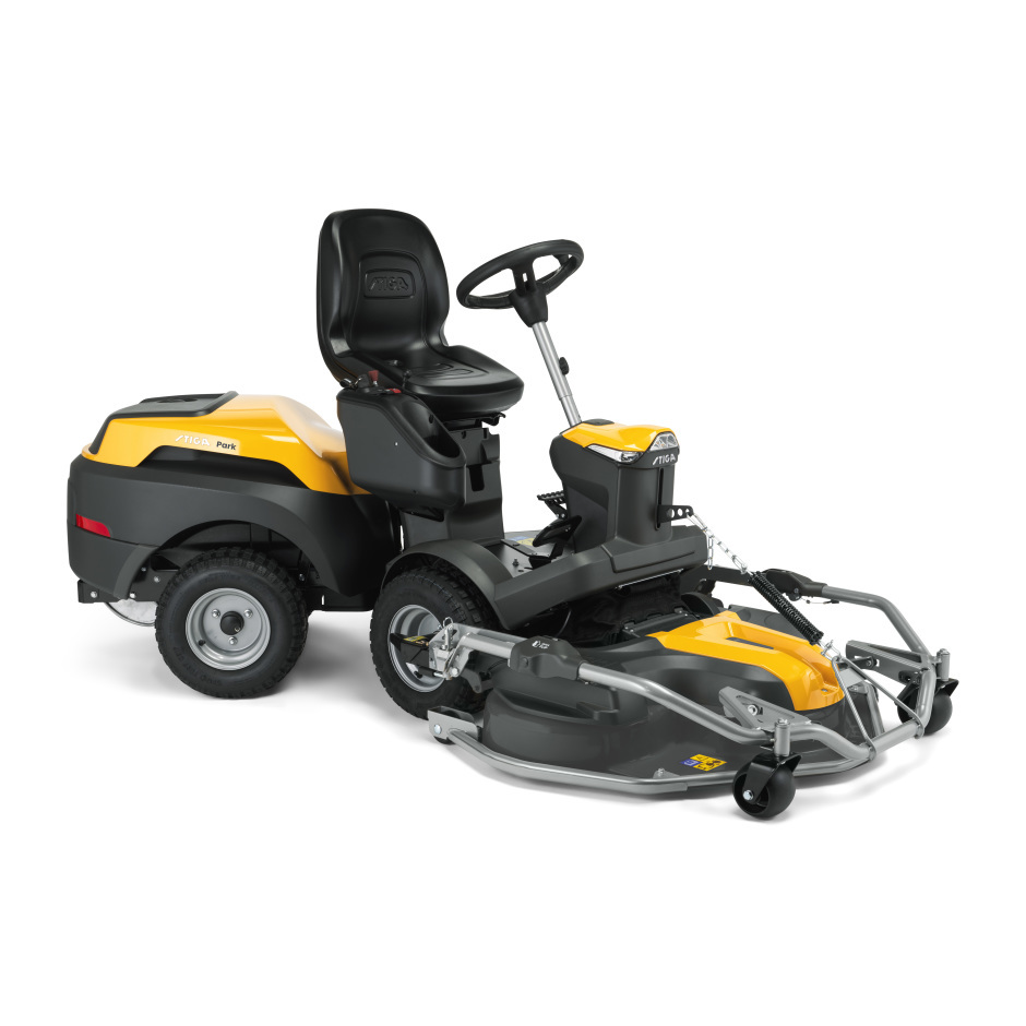 STIGA frontkaszás fűnyíró traktor PARK 700W (Vágóasztal nélkül)