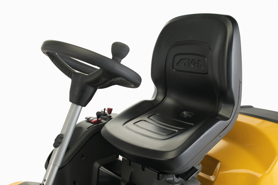 STIGA frontkaszás fűnyíró traktor PARK 700W (Vágóasztal nélkül) - Image 8