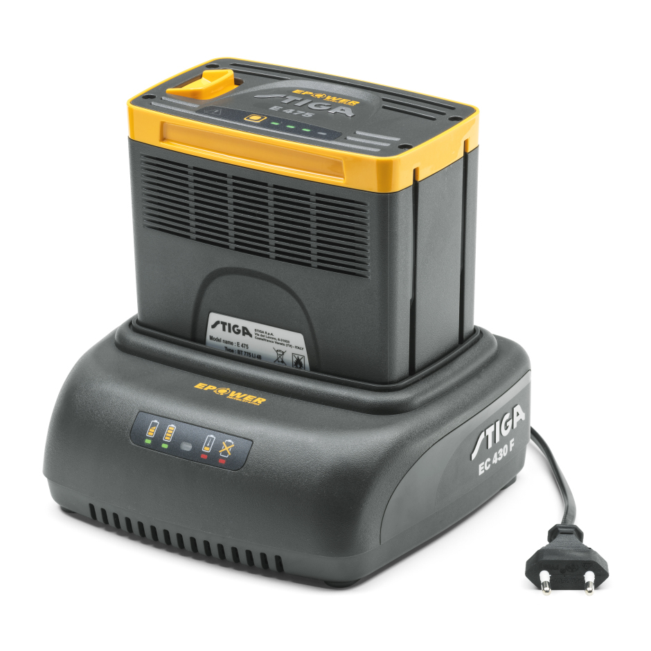 STIGA gyors akkumulátortöltő EC 430 F - Image 4