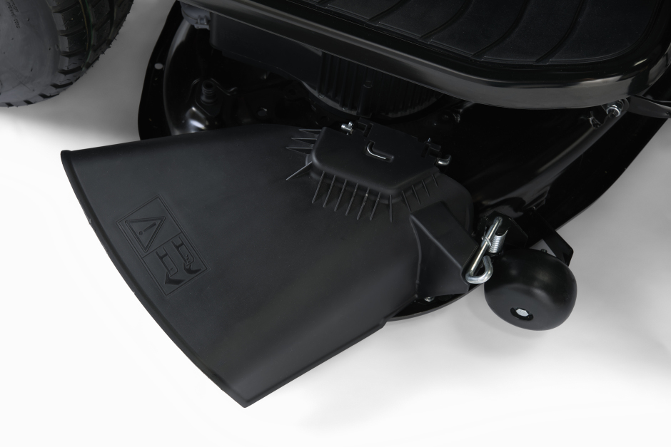 STIGA akkumulátoros oldalkidobós fűnyíró traktor TORNADO 598e - Image 3