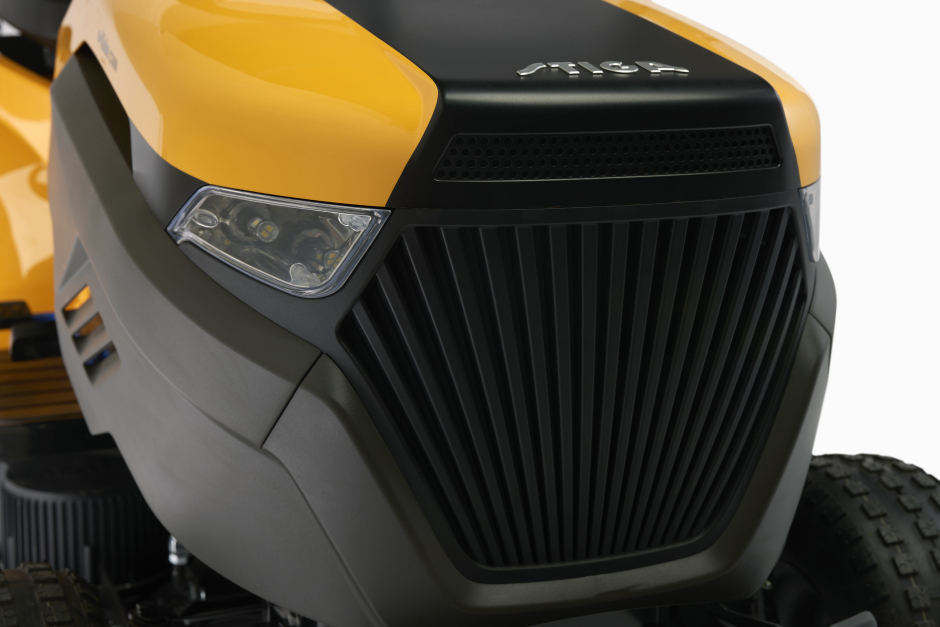 STIGA akkumulátoros fűgyűjtős fűnyíró traktor ESTATE 384e - Image 3