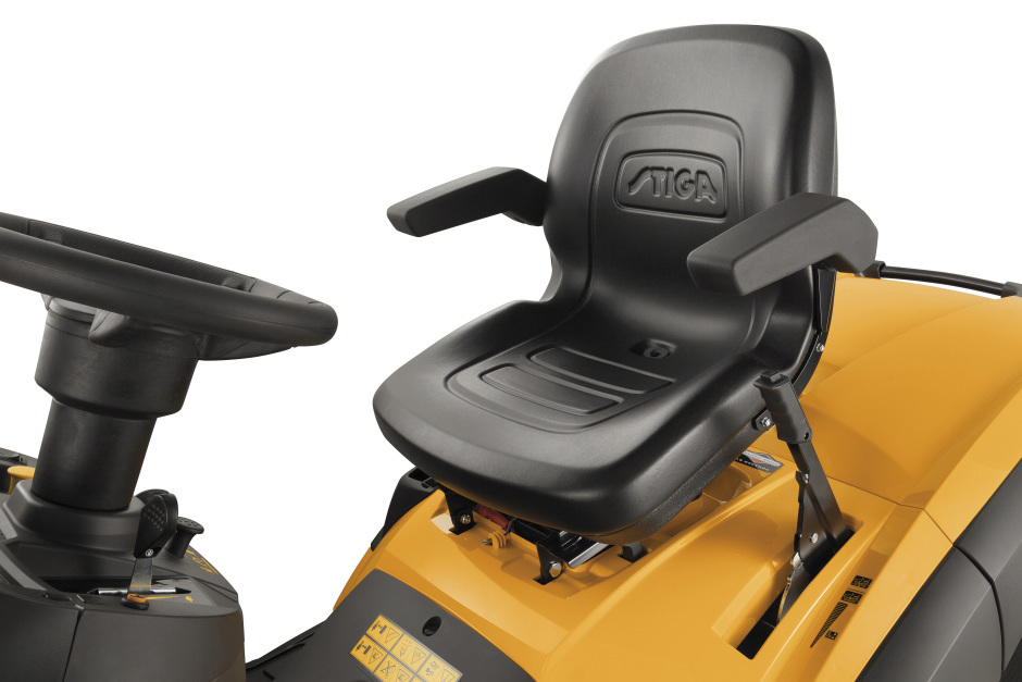 STIGA fűgyűjtős fűnyíró traktor ESTATE 9102 WX 4WD - Image 7