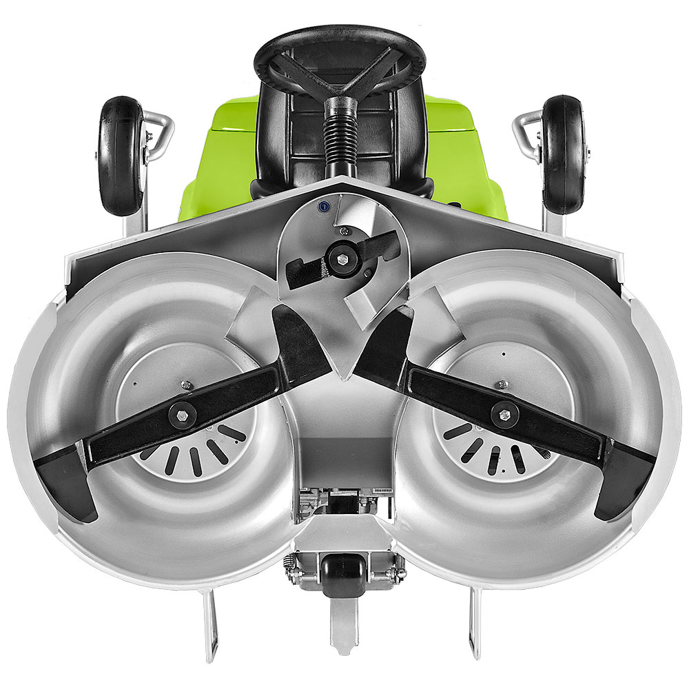 GRILLO gyűjtős frontkaszás fűnyíró traktor FD 280 ( Vágóasztallal ) - Image 2