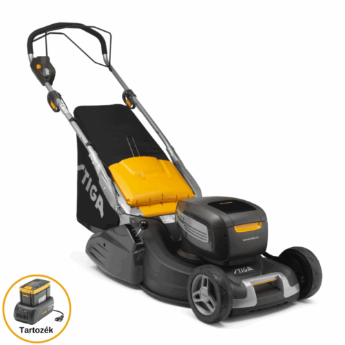 STIGA akkumulátoros fűnyíró TWINCLIP 950E VR Kit (akkumulátorral és töltővel) (önjáró)
